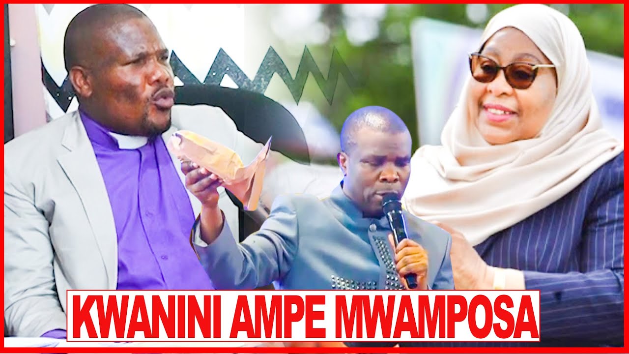 ASKOFU AMVAA RAIS SAMIA NA MTUME MWAMPOSA AHOJI SADAKA ILIYOTOLEWA NA RAIS 