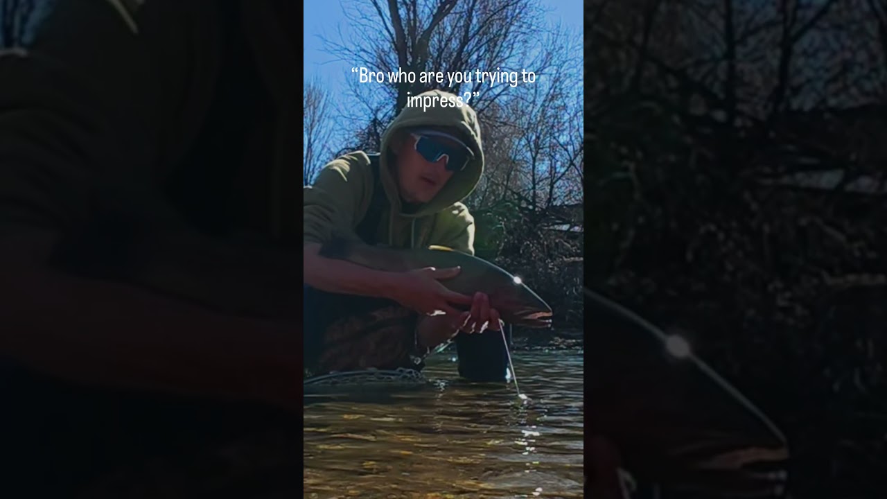 Who are you trying to impress #fishing #colorado #fishingadventures #troutfishing #flyfishing #fish