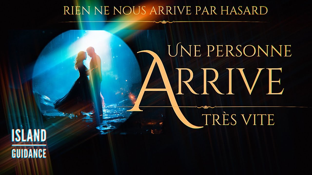 Une personne arrive très vite - Rien ne nous arrive par hasard