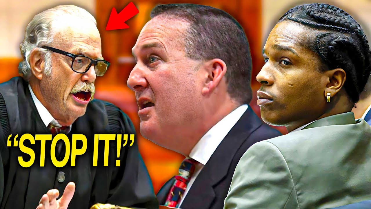 A$AP Rocky Assault Trial Judge SCREAMS at Prosecutor! - Day 8