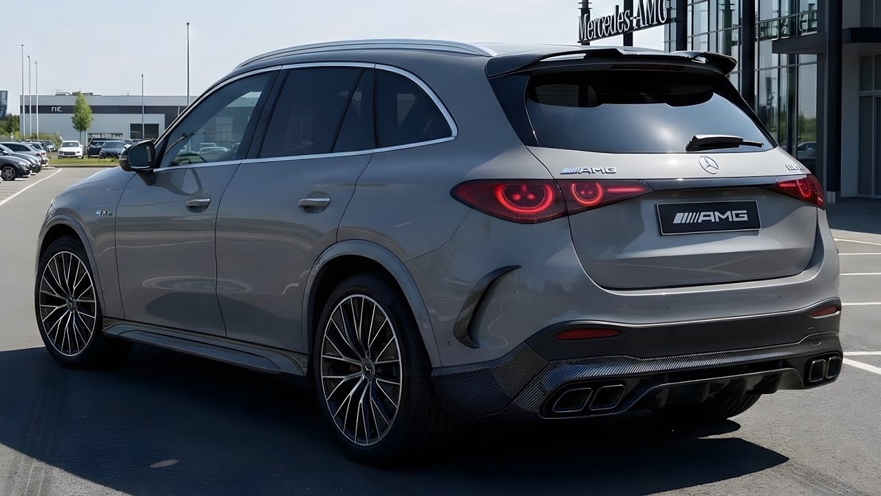 Совершенно новый Mercedes AMG GLC 2027 года — этот внедорожник вновь обрел свою мощь.