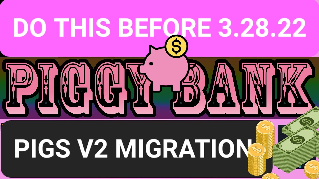 ANIMAL FARM PIGS TOKEN V2 THINGS YOU SHOULD DO BEFORE MARCH 28TH MONDAY STEP BY STEP GUIDE PIGGYBANK