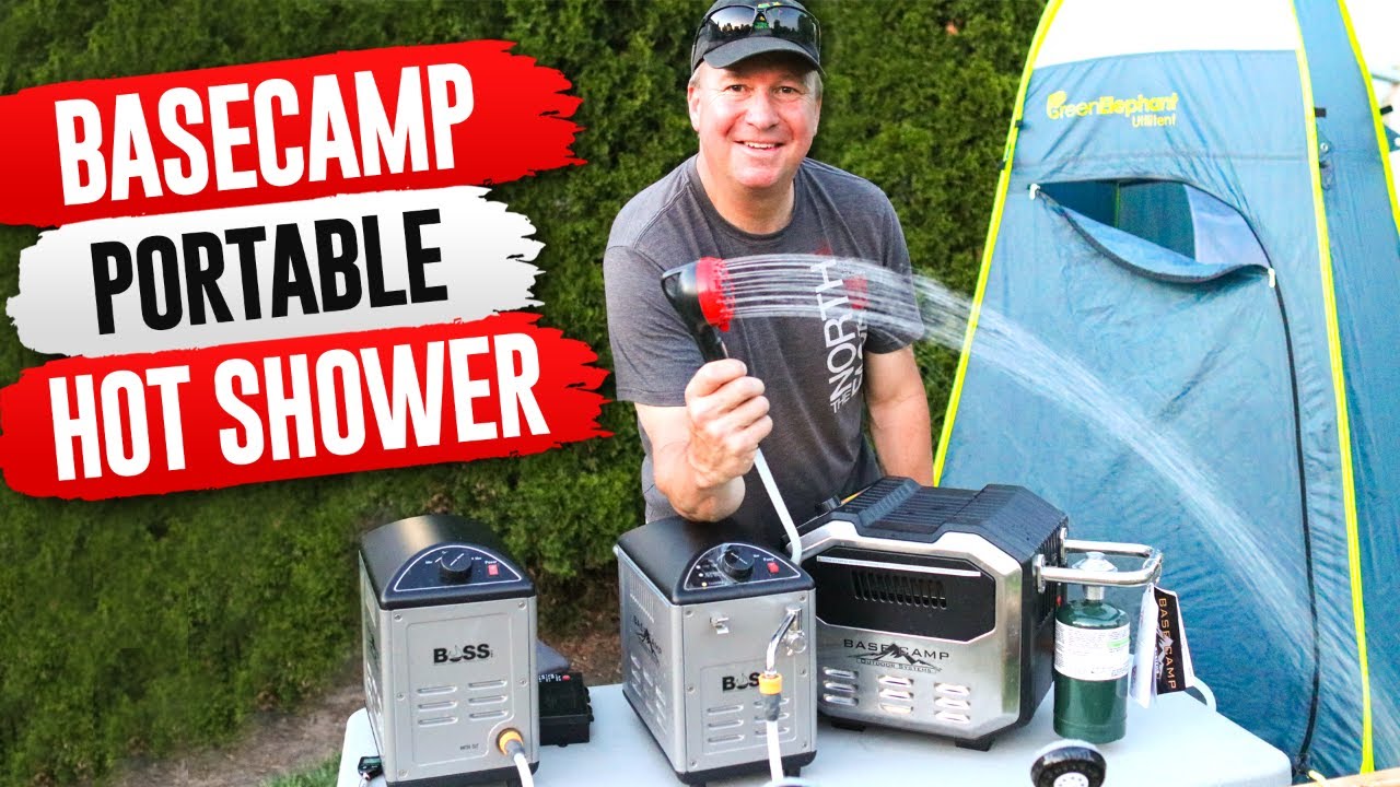 Сравнение портативных душевых систем с горячей водой Mr Heater. ВСЕ 3 ДУША BASECAMP!!