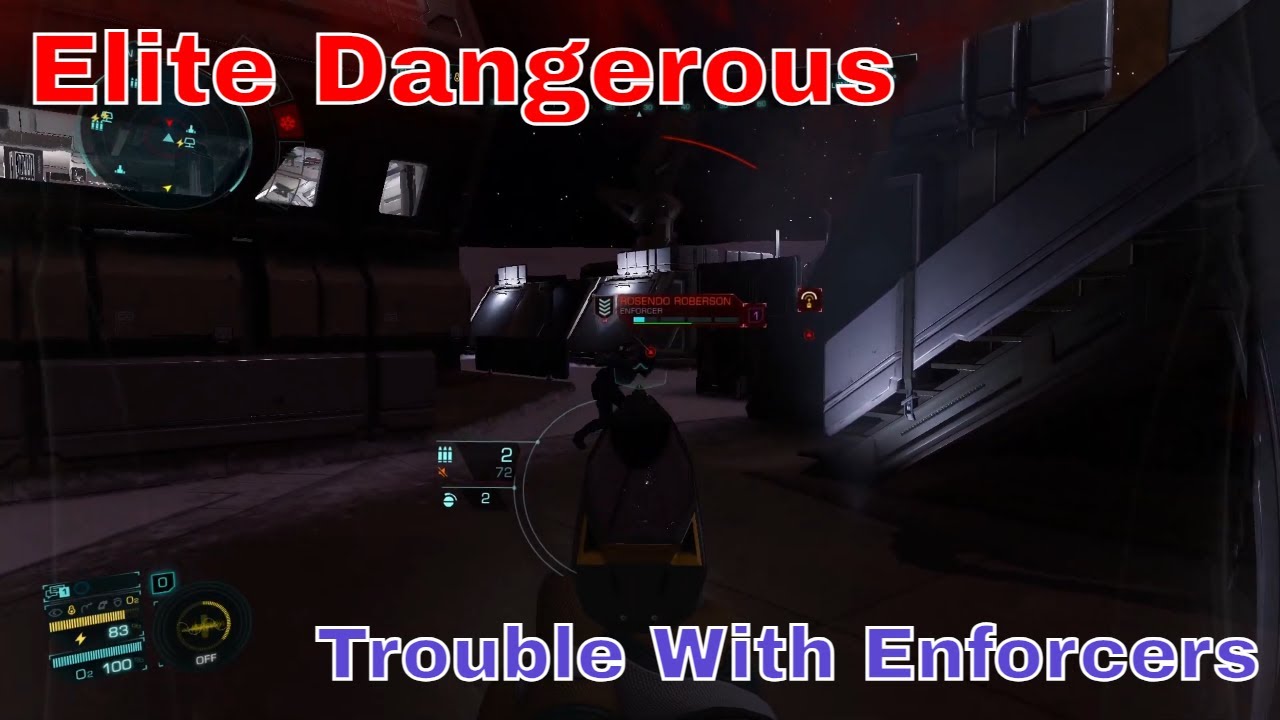 Elite Dangerous   Trouble With Enforcers