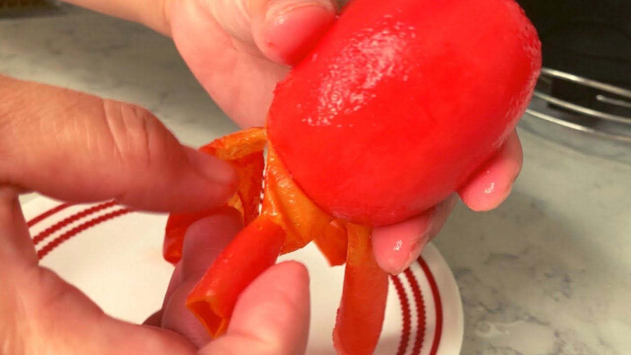 Paano Mag-Balat ng Kamatis, How to Peel Tomatoes #Short