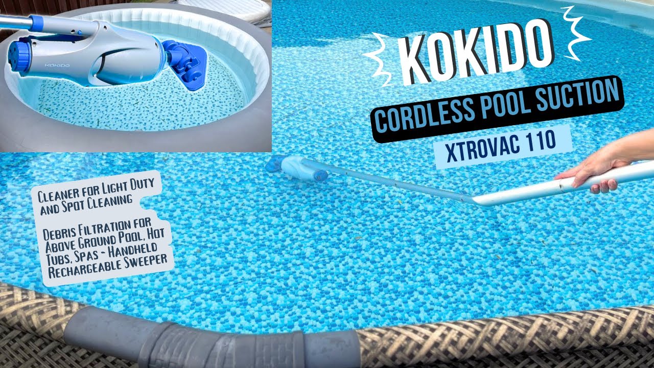 Unboxing (2025 Upgrade) Kokido Xtrovac 110 for Pool & Spa