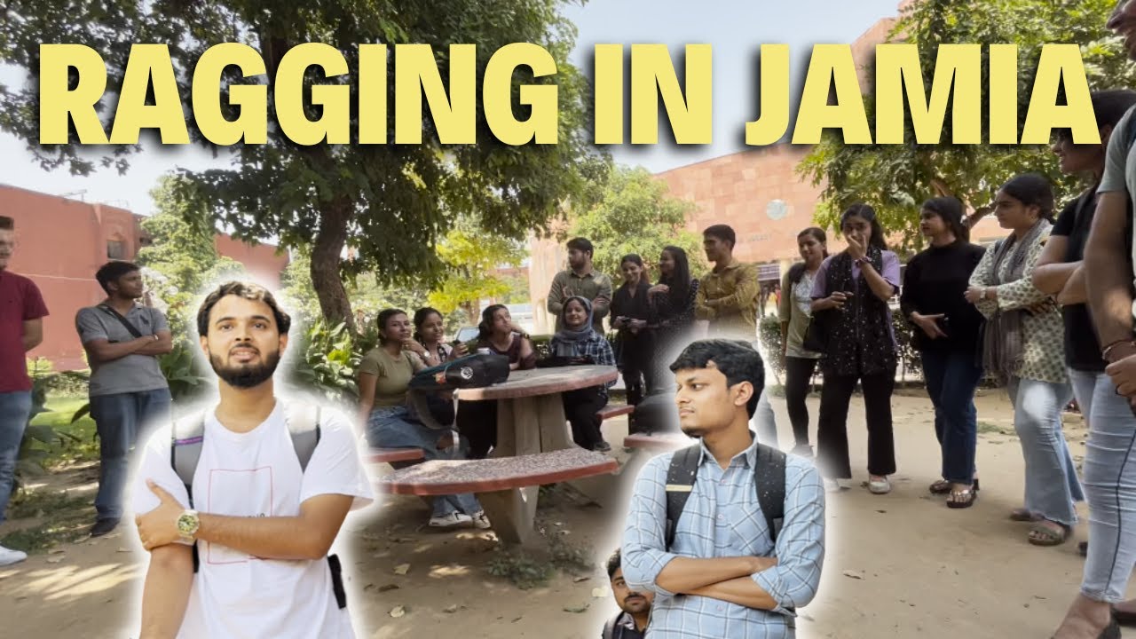 Ragging in Jamia - Suhail Vlogs
