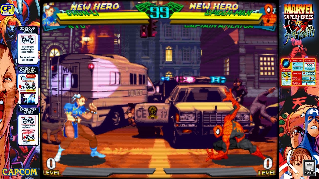 Marvel Super Heroes vs. Street Fighter Arcade Music - Chun-Li Theme (CPS-2)
