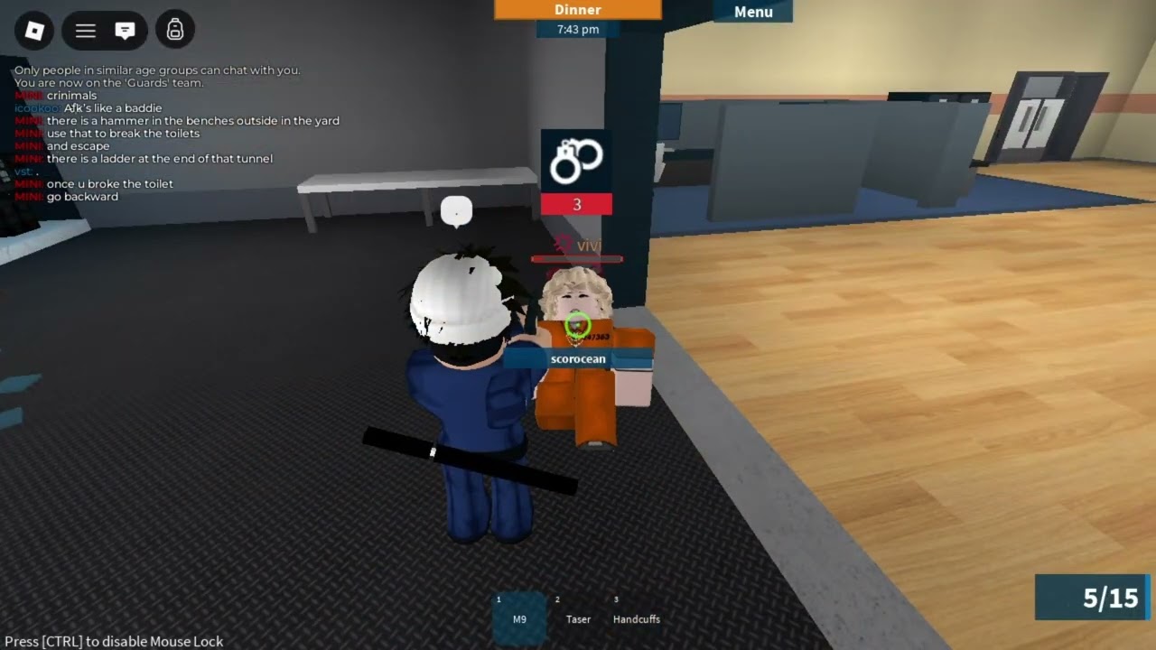 Prison Life gameplay (Uncut)