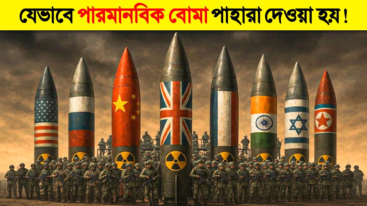 পারমাণবিক বোমা যেভাবে পাহারা দেওয়া হয় ! যা চুরি করা অসম্ভব !