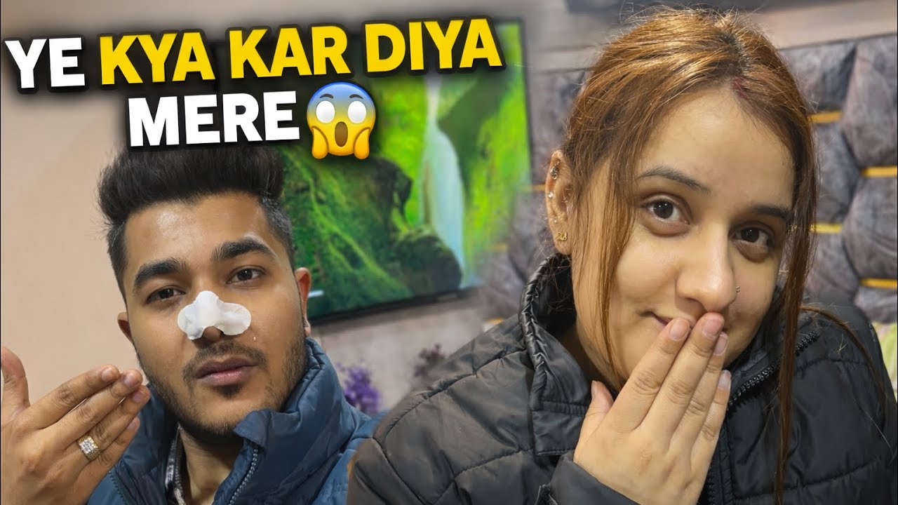 Ye kya kar diya mere muh par 😡| Couple Vlog | Dimple Sourabh Vlogs