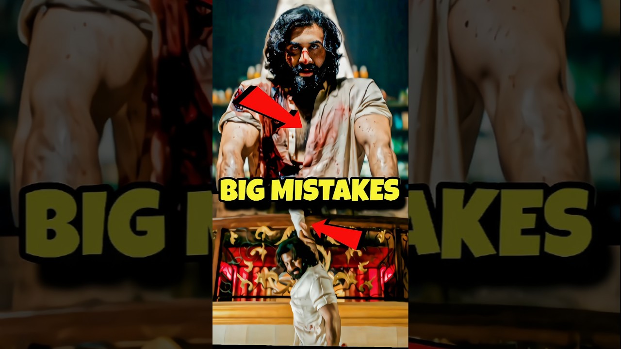 3 BIGGEST MISTAKES IN ANIMAL || #animal #mistakes #shorts