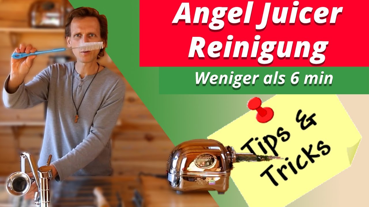 Angel Juicer Reinigung in weniger als 6 Minuten Tipps und Tricks