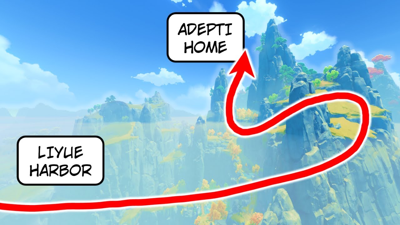 How People of Liyue Get To Adepti Home (Genshin Impact)