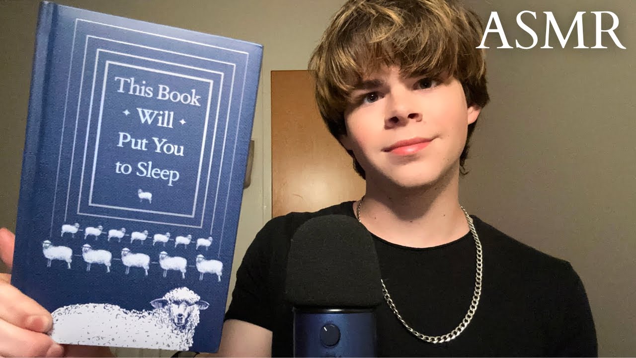 ASMR This Book Will Put you To Sleep!