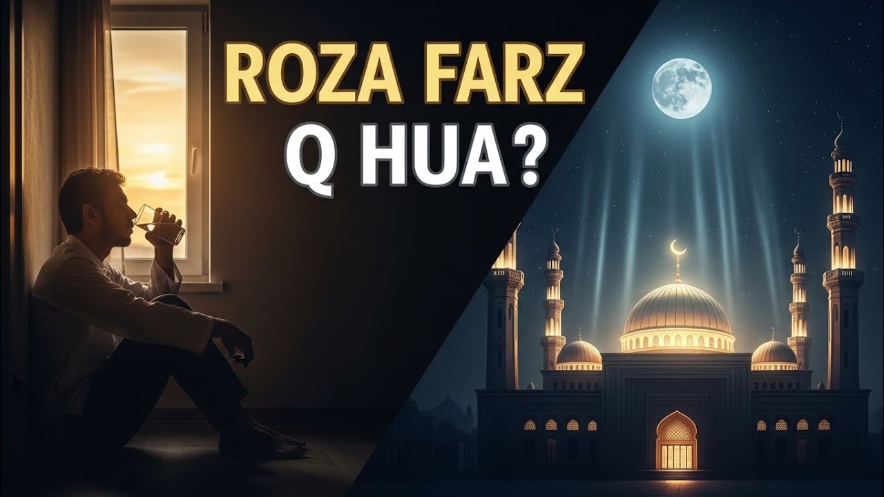Roza Farz Q Hua? | Kya Aap Asal Maqsad Jante Hain? 😳
