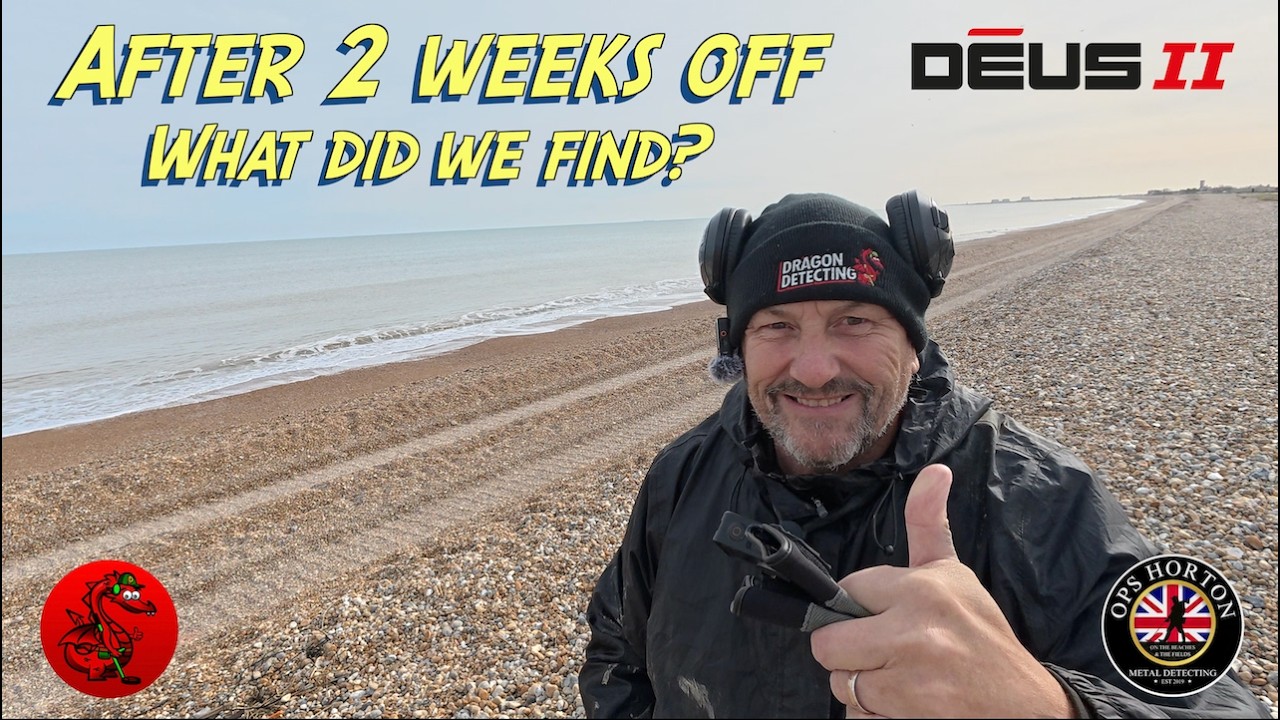 406. Поиск металла с помощью металлоискателя в 2026 году | На пляже в Кенте | #deus2