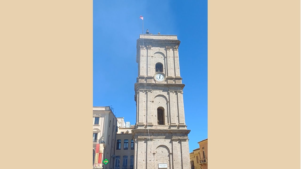 Sparo dei mortaretti e rito della bandiera
