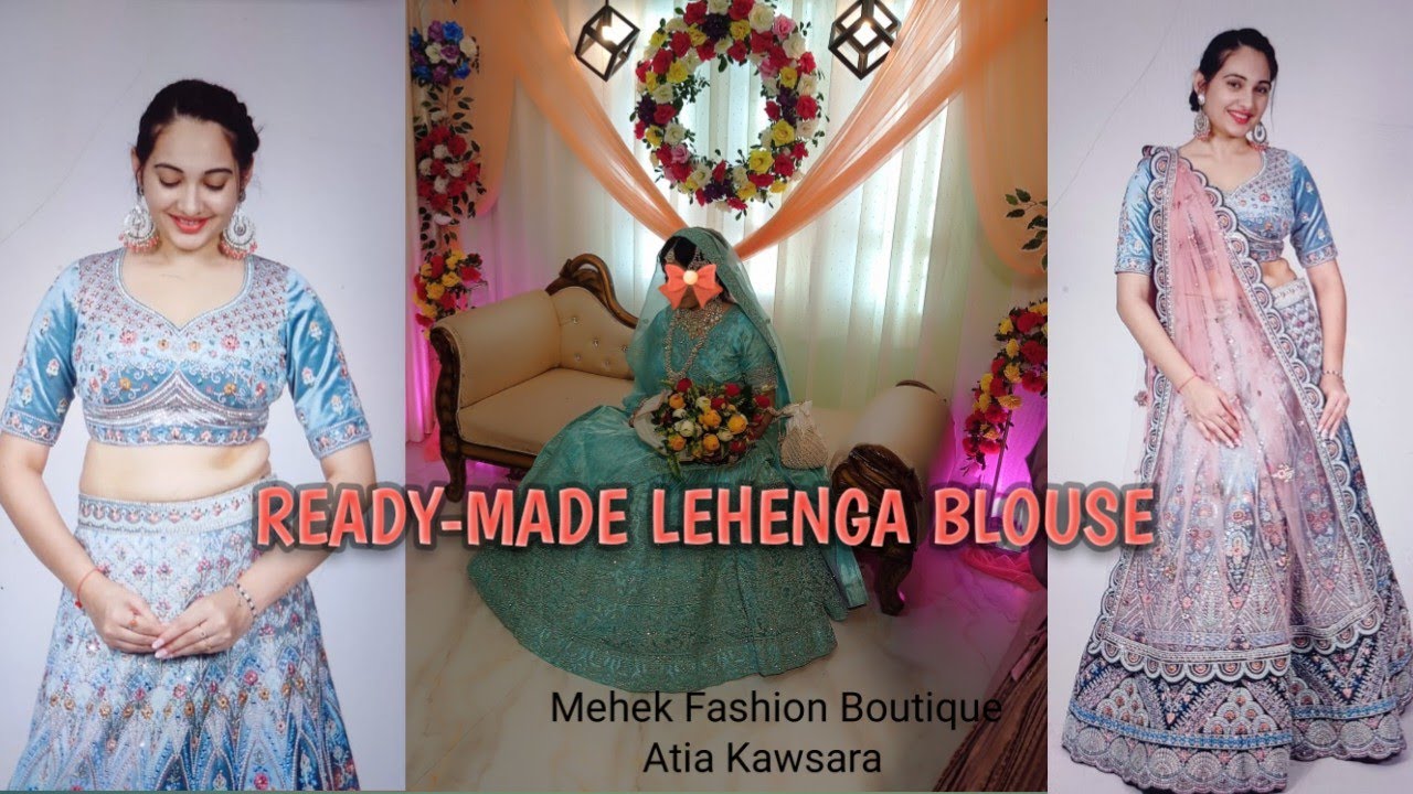 Ready-made lehenga blouse cutting ✂️ details in this video #sewing #sewinghacks #sewingtricks