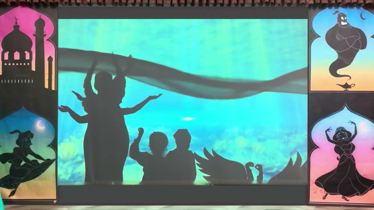 Театральный марафон. Театр теней по мотивам сказки 