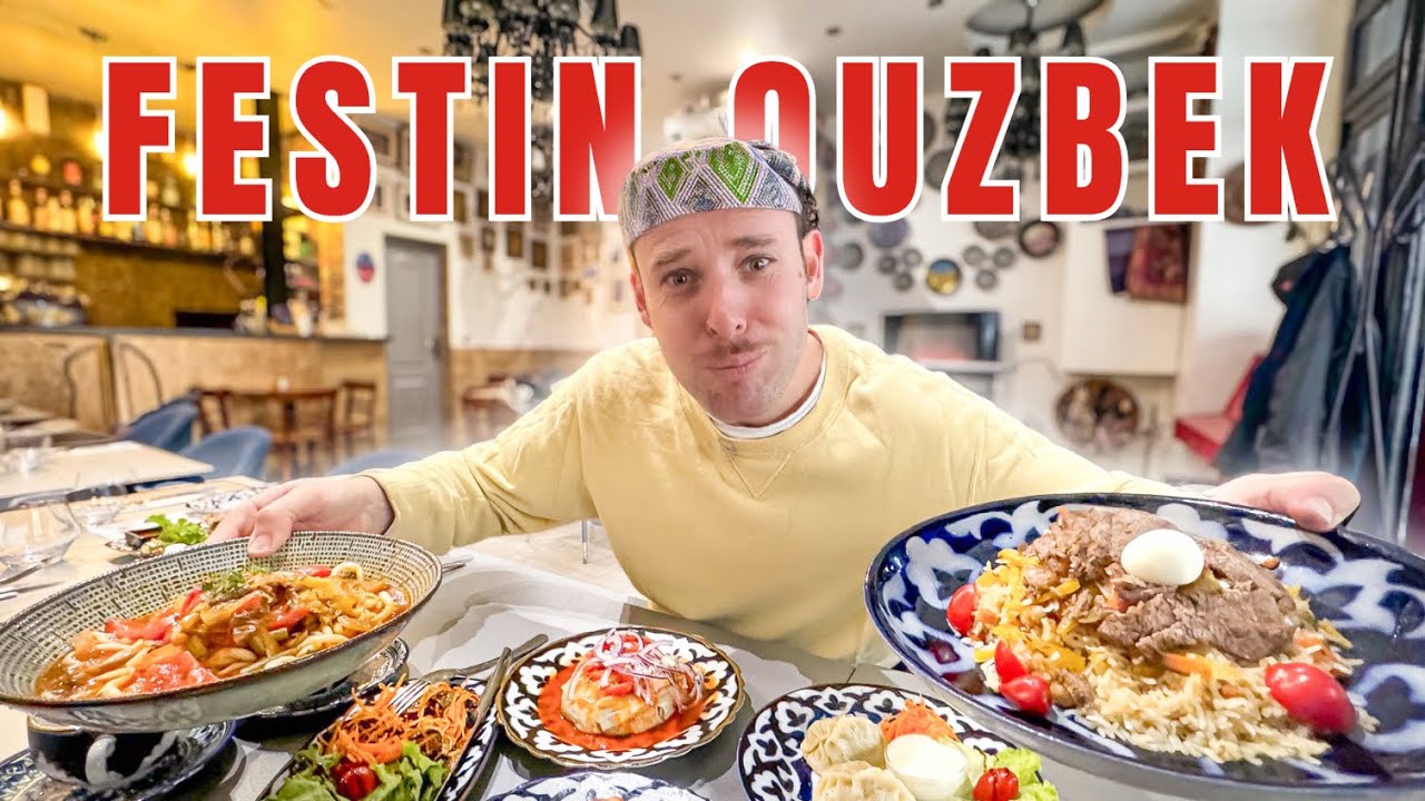 Cantine OUZBEK en plein Paris! Paris Food Tour