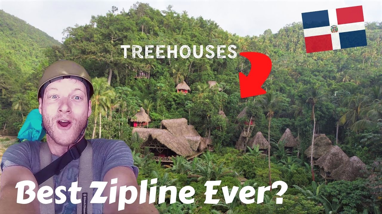 Zipline in Dominican Republic with Fun For Louis