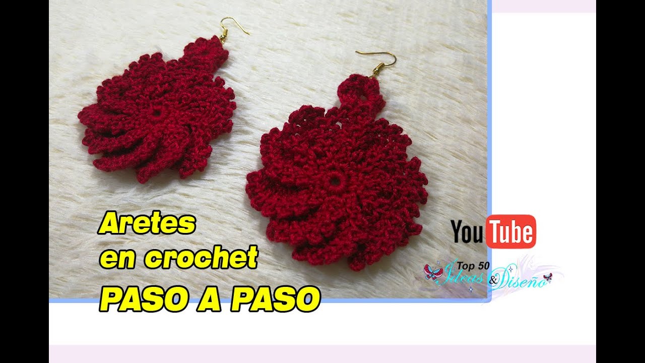 Espectaculares aretes en espiral, faciles de hacer