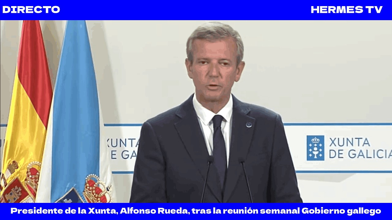 Directo 🔵Presidente de la Xunta, Alfonso Rueda, tras la reunión semanal Gobierno gallego 23-2-2026