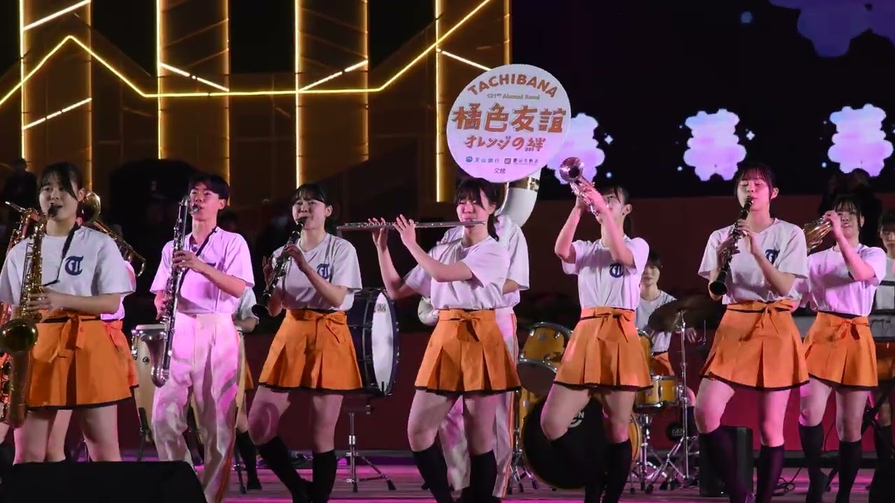 京都橘高校吹奏楽部 第121期卒業生特地來台灣演出 | 台灣燈會嘉義演出 | Kyoto Tachibana SHS Band | 部份彩排畫面