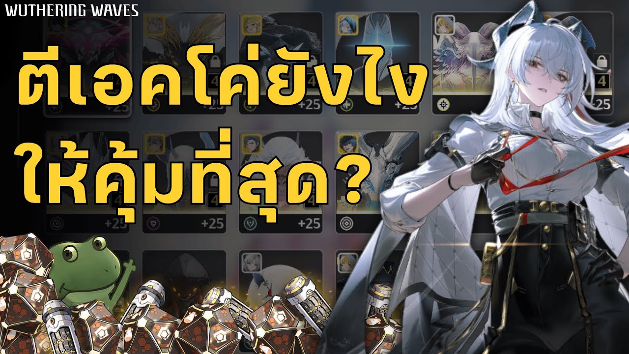 ทุกอย่างที่คุณควรรู้ เกี่ยวกับการตีบวก Echo (ใช้ได้กับทุกตัวละครในเกม) | Wuthering Waves