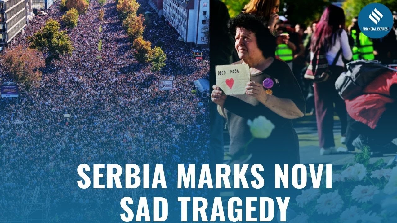 Serbia Remembers: Thousands March in Novi Sad | A Nation Mourns 16 Lost Lives