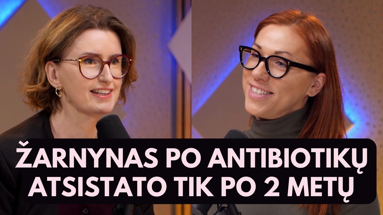 Žarnyno sveikata lemia viską | Kūno magistras su dietiste Vaida Kurpiene