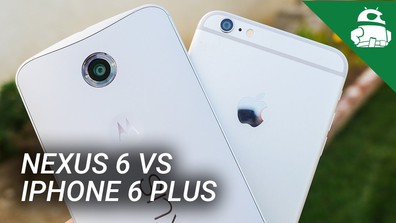Nexus 6 vs iPhone 6 Plus