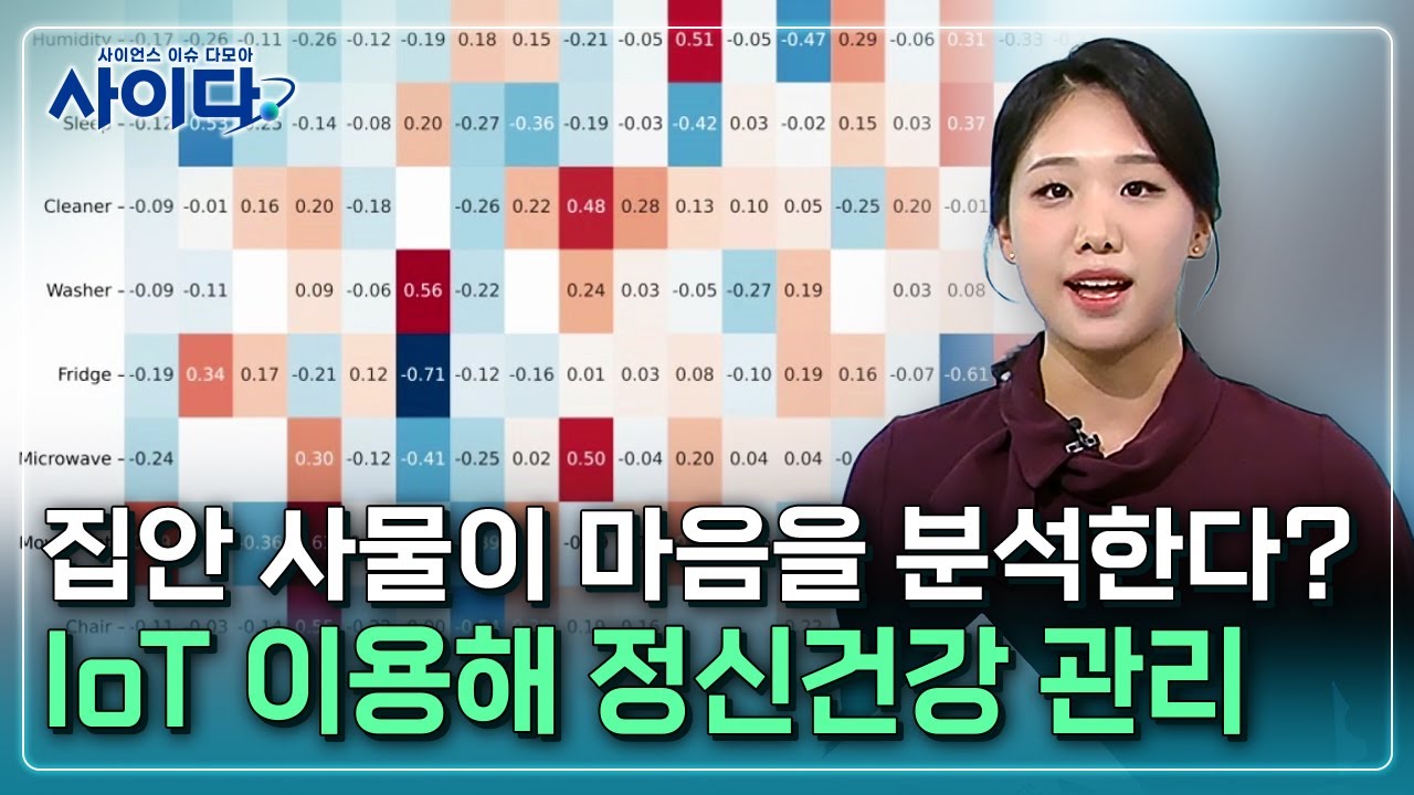 [사이다] ② 사물인터넷 이용해 정신건강 관리 / YTN 사이언스