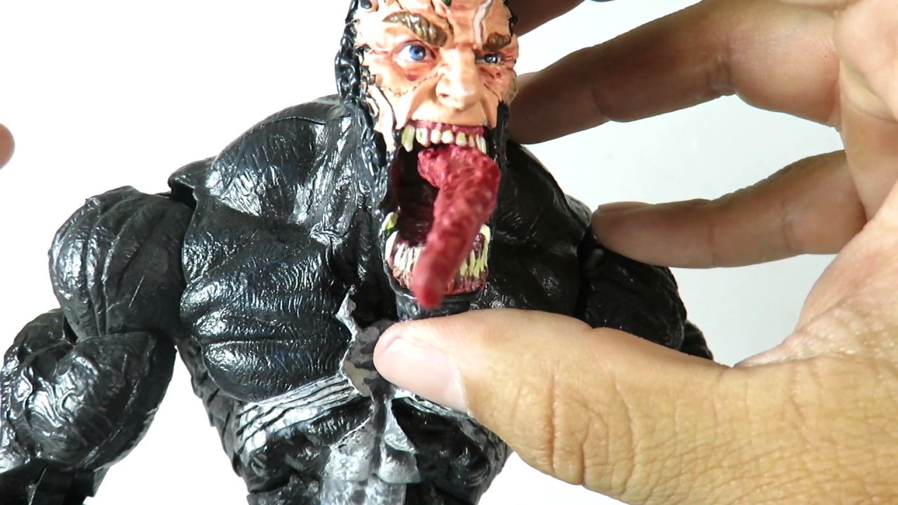 Marvel Legends Icons 12 inch Venom (unmasked) figure review