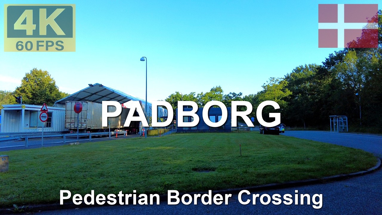PADBORG, DENMARK 🇩🇰 in 4K | 2024 | I walked from Germany to Denmark