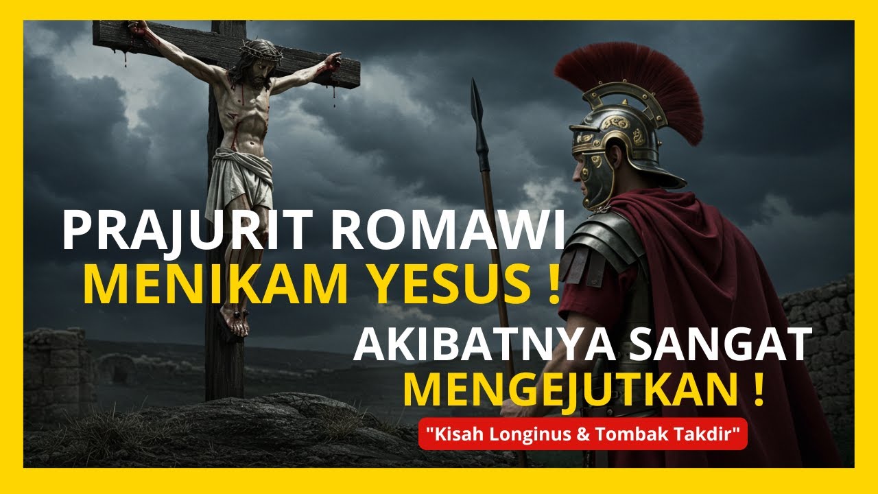 Longinus : Prajurit Romawi yang Menusuk Yesus & Mujizat Darah Yesus | Kisah Sengsara Kristus