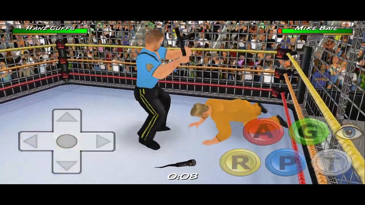 MIKE BAIL vs HANZ CUFS – Brutal Steel Cage WAR! Who Walks Out?