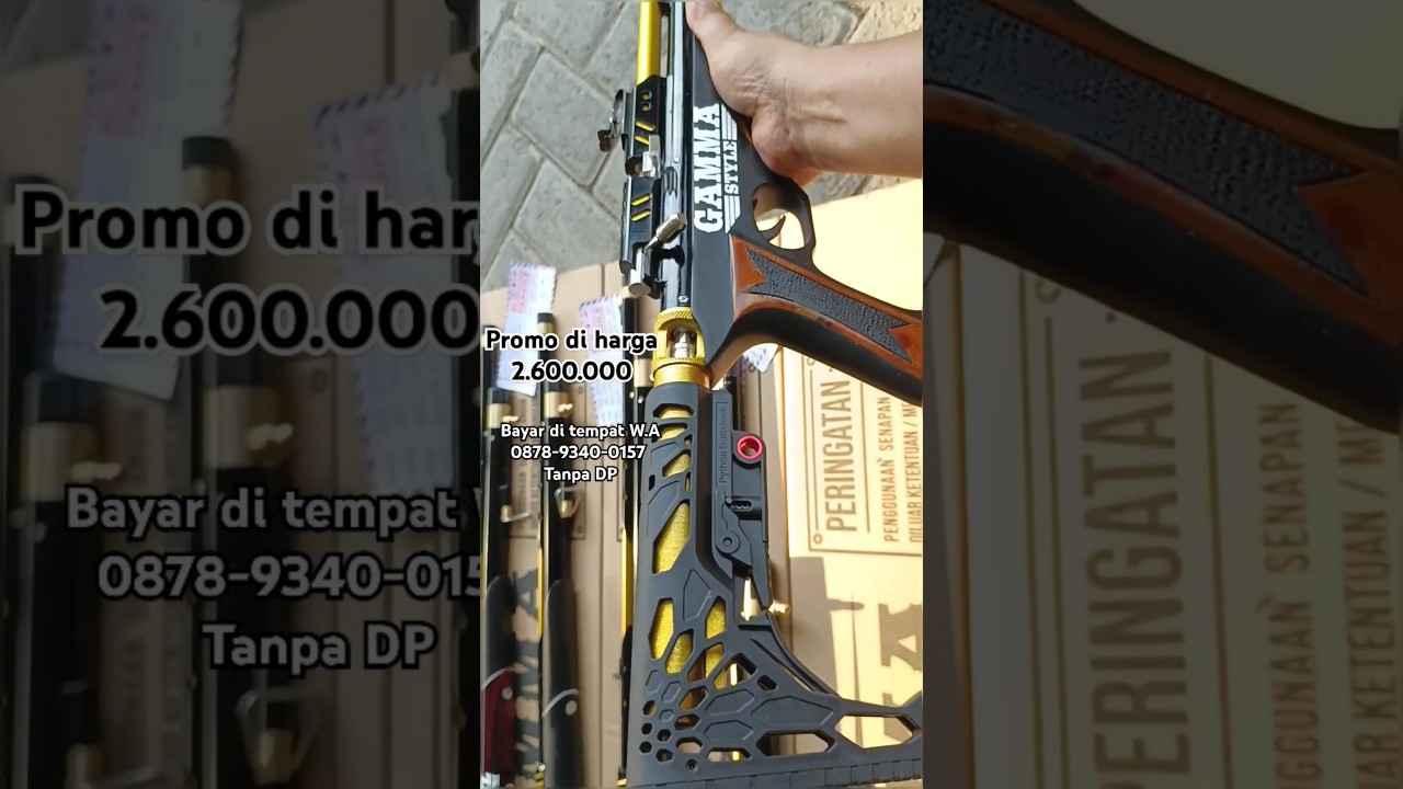 Promo Predator Big Game 5000 psi, GAMMA style predator only Rp. 2,600,000 excluding shipping,