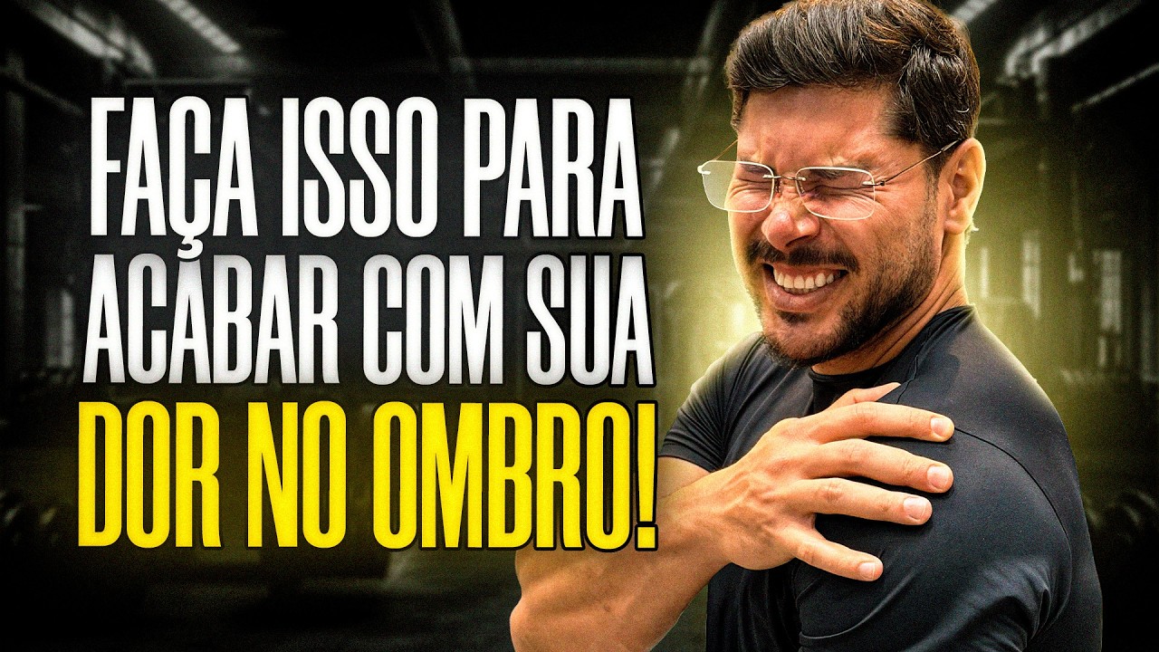 Nunca mais sinta dores no ombro ao fazer isso.