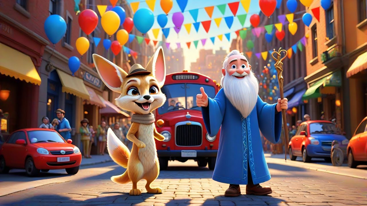 Fennec Wizard Street Hop | Magical Kids Song | Baby Songs and Preschool Learning