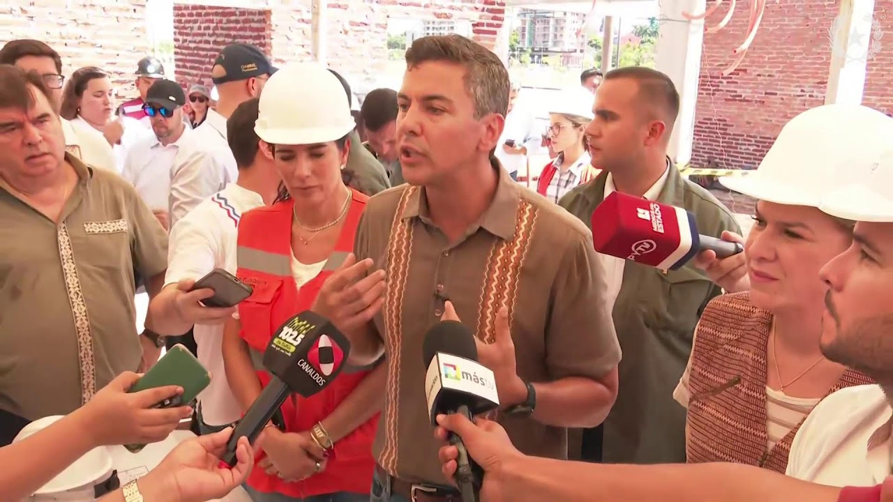EN VIVO- Visita de verificación técnica del avance de obras del CAIPI de Encarnación
