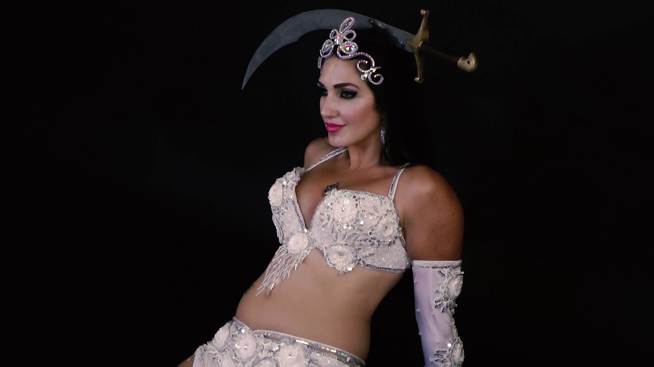 Sarasvati Belly dance with sword to Wishful Thinking by Raul Ferrando, London belly dance