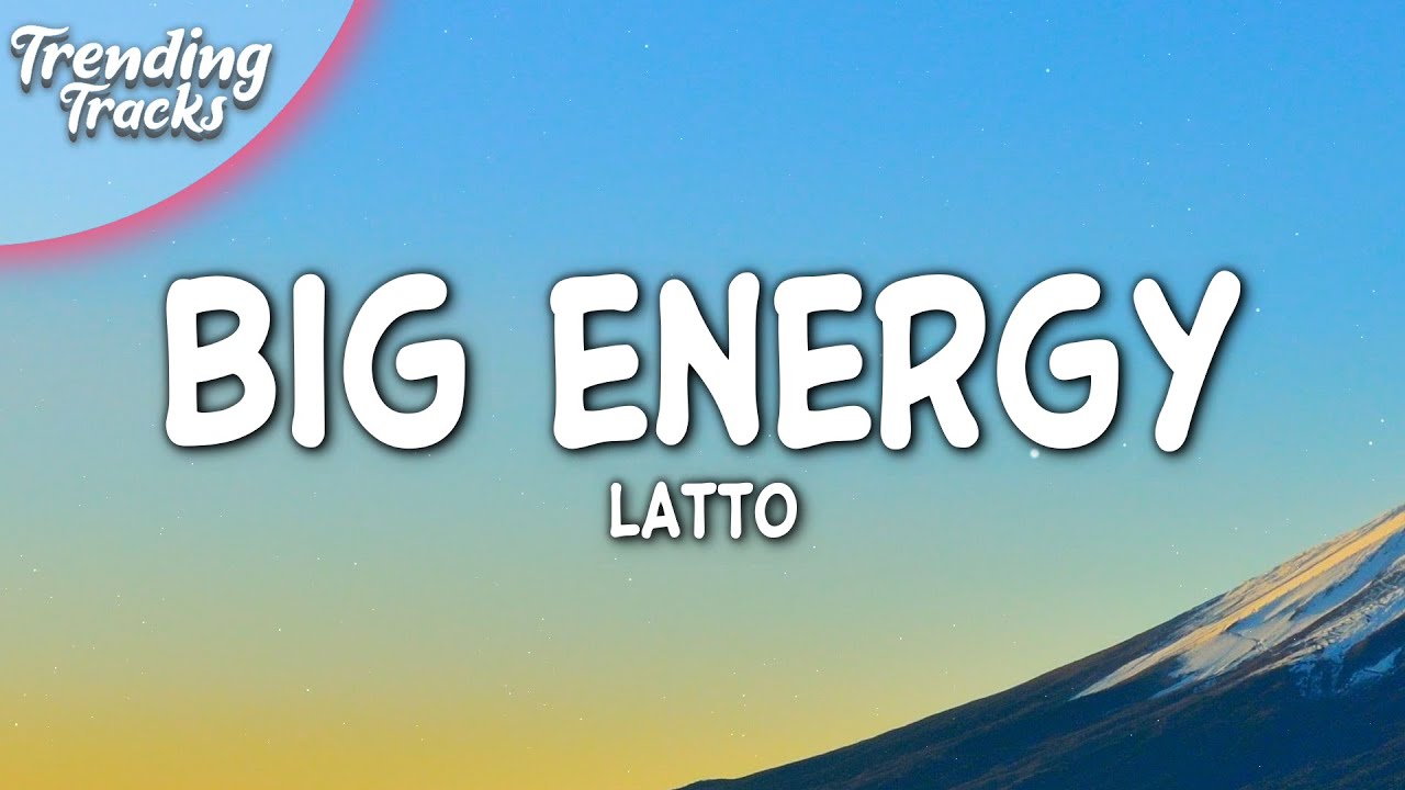 Latto - Big Energy (Clean - Lyrics)