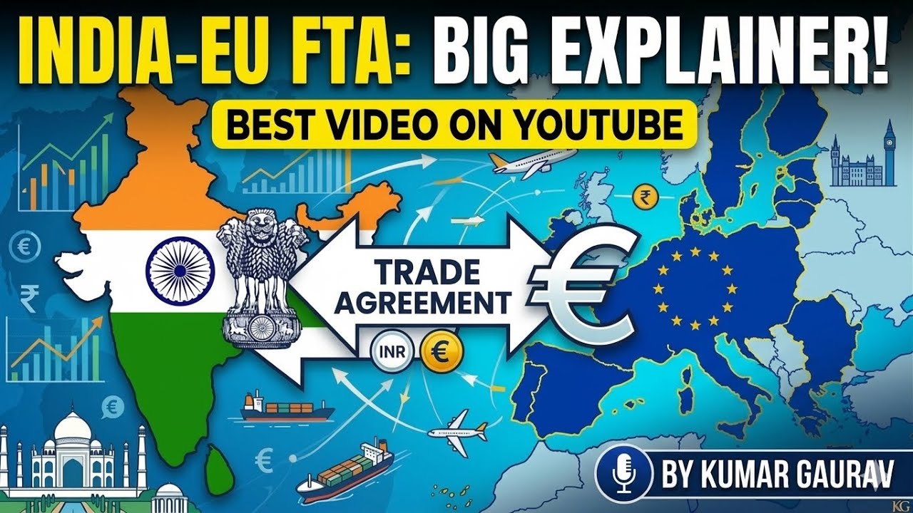 India–EU Trade Agreement: for UPSC and BPSC,by Kumar Gaurav 