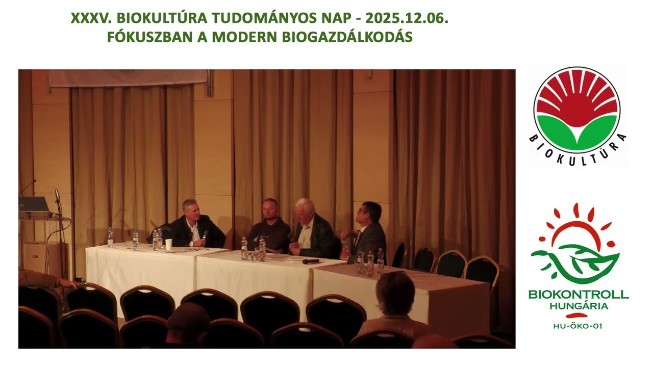 XXXV. Biokultúra Nap: Pódiumbeszélgetés III.