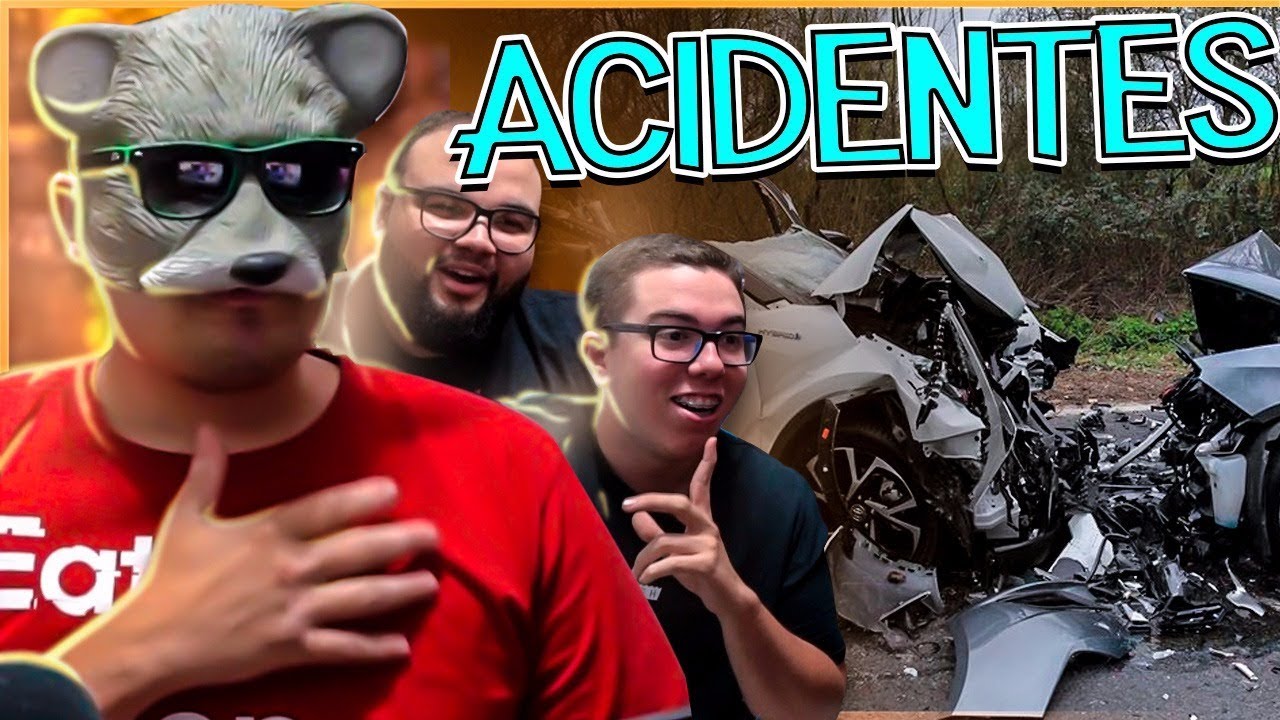 ACIDENTES ACONTECEM E NÃO É SÓ COM O RATÃO QUE ACONTECE 😱