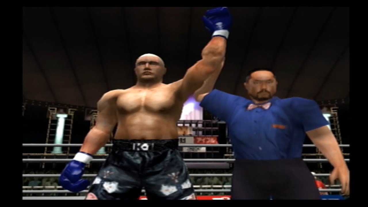 PS2 『K‐1 WORLD GRAND PRIX THE BEAST ATTACK ！』ジェロム・レ・バンナでグランプリ制覇