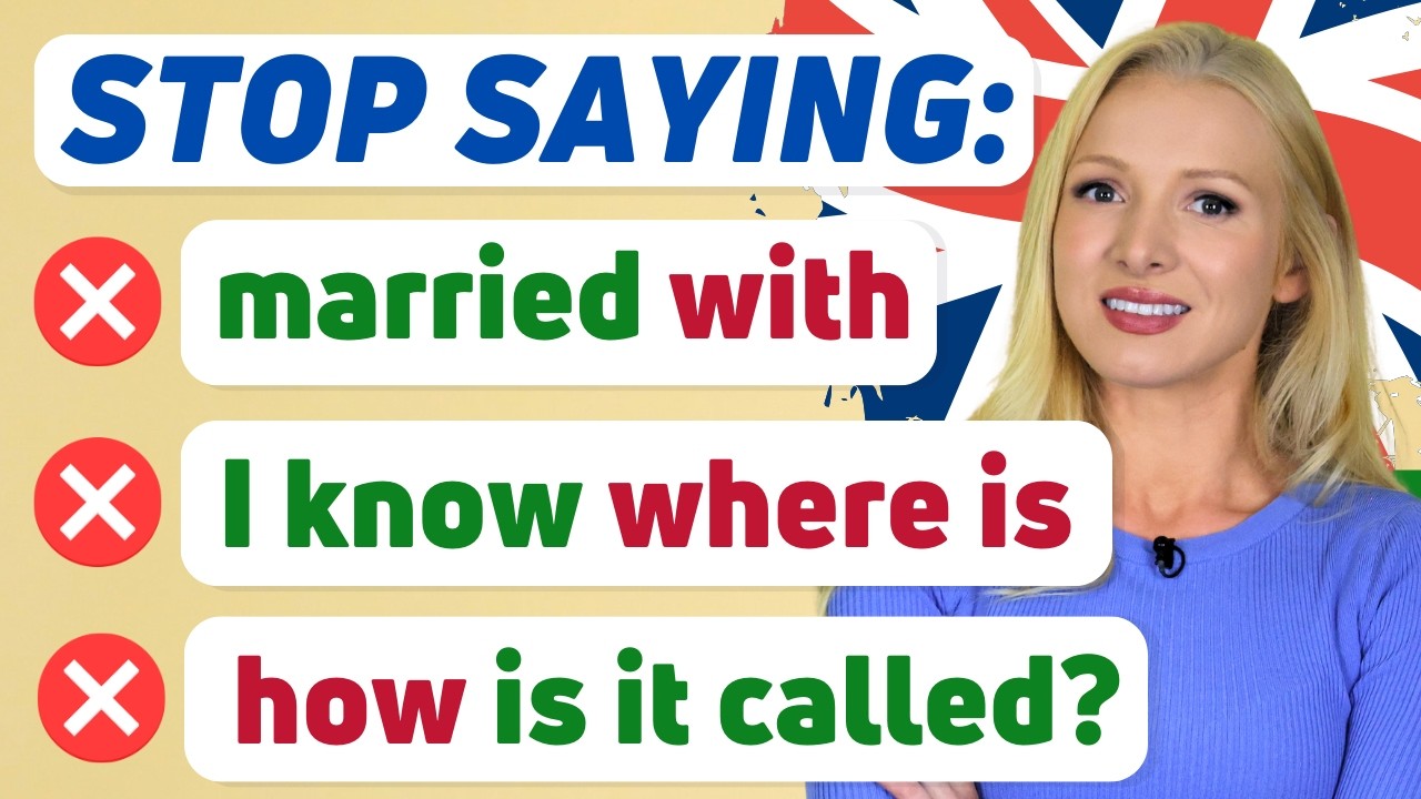 Are YOU Saying it WRONG? 5 Common Mistakes in English
