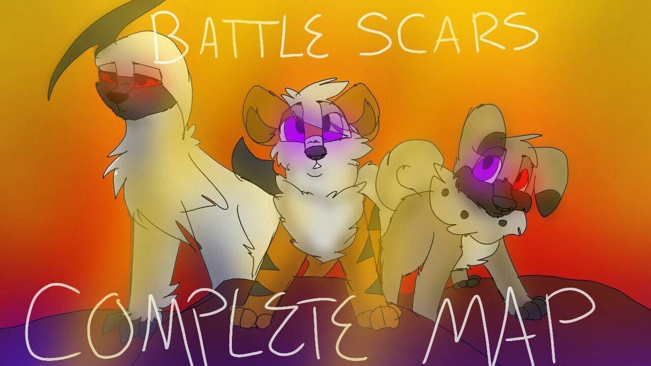 Battle Scars - Pokemon Map Completed!